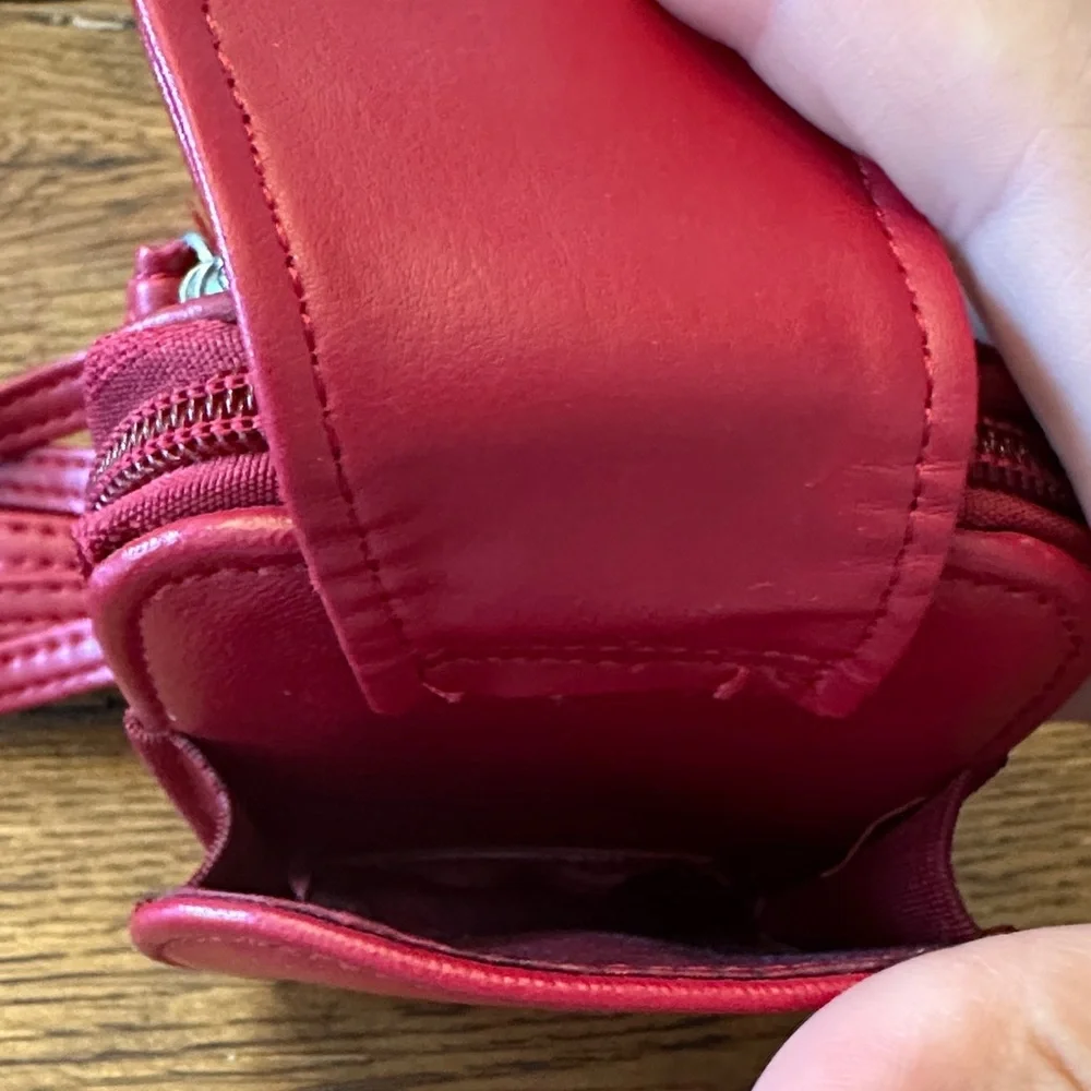 NWOT Buxton Cherry Red Phone Case and Wallet